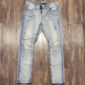White Stag Light Blue Skinny Jeans for Men